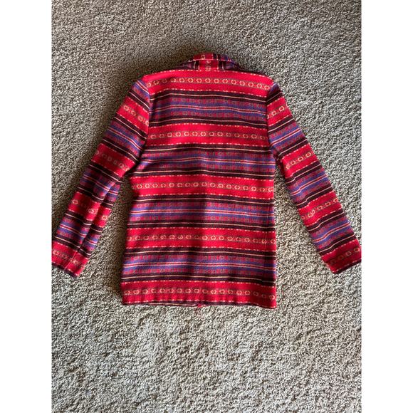 Vintage Morning Glory USA Made Southwest Wooo Blend Women’s 7/8 Blazer - Picture 4 of 7